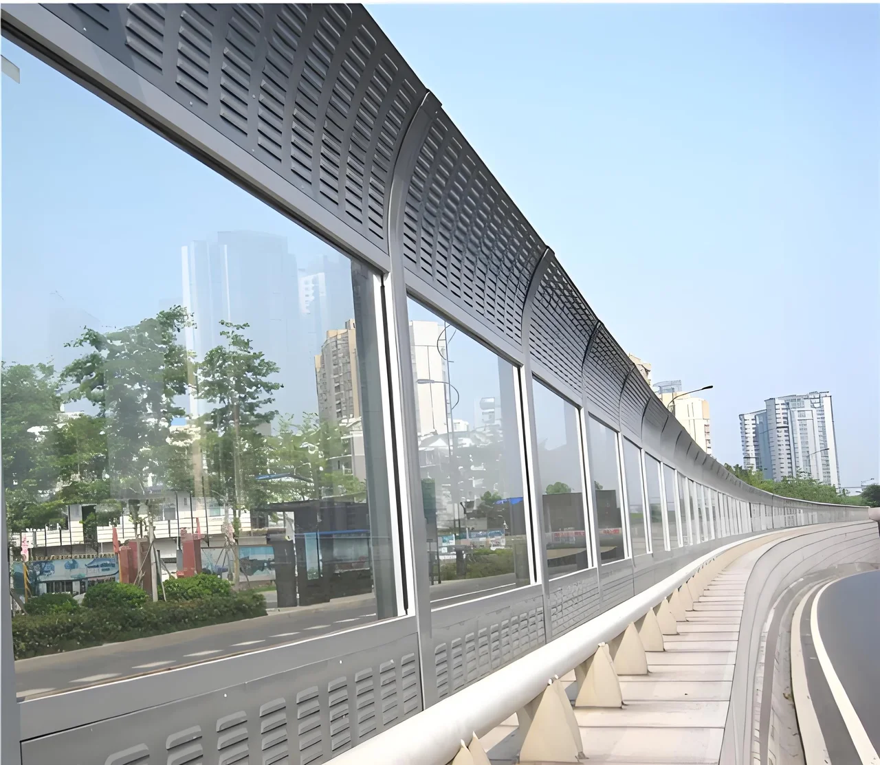 Highway Noise Barrier Panels — material / application reference